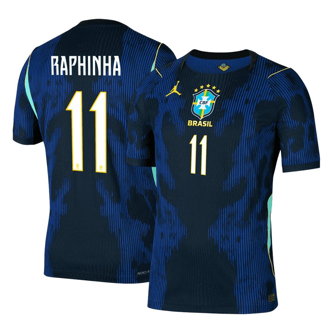 Brazil RAPHINHA #11 Pryč Fotbalový dres Mistrovství světa 2026 - verze pro hráče