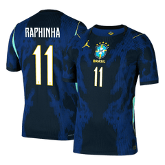 Brazil RAPHINHA #11 Pryč Fotbalový dres Mistrovství světa 2026 - verze pro hráče