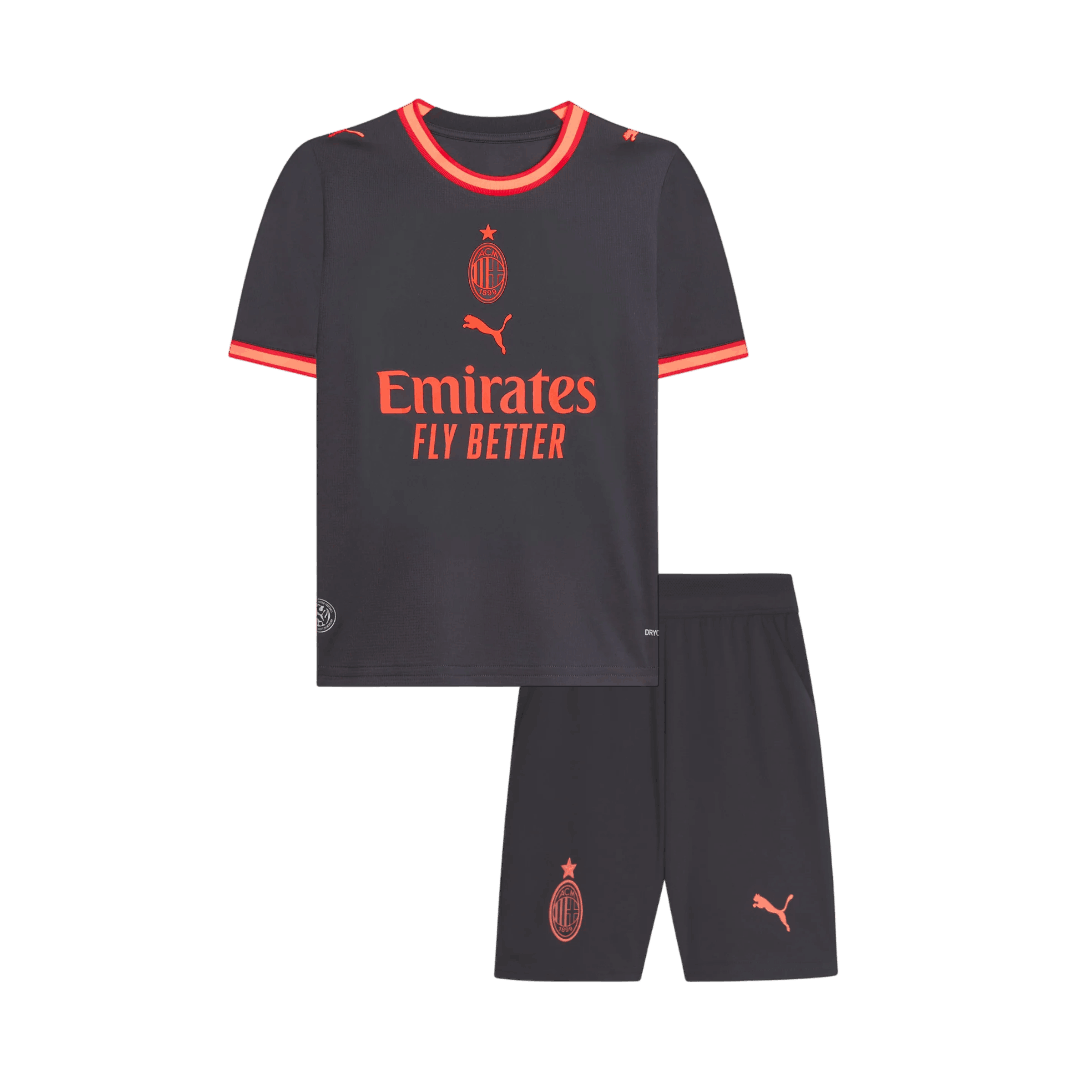 Děti AC Milan Třetí pryč Fotbalový dres Kit(dres + šortky) 2026/27