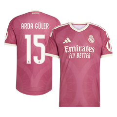 Real Madrid ARDA GÜLER #15 Třetí pryč Fotbalový dres 2026/27 - verze pro hráče