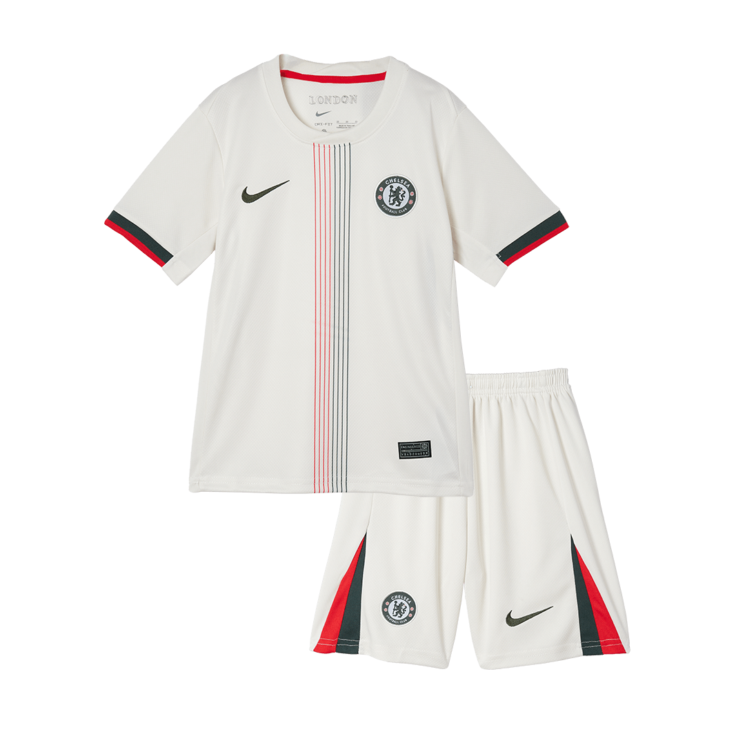 Dětský dres Chelsea pro venkovní použití (dres + šortky) 2025/26