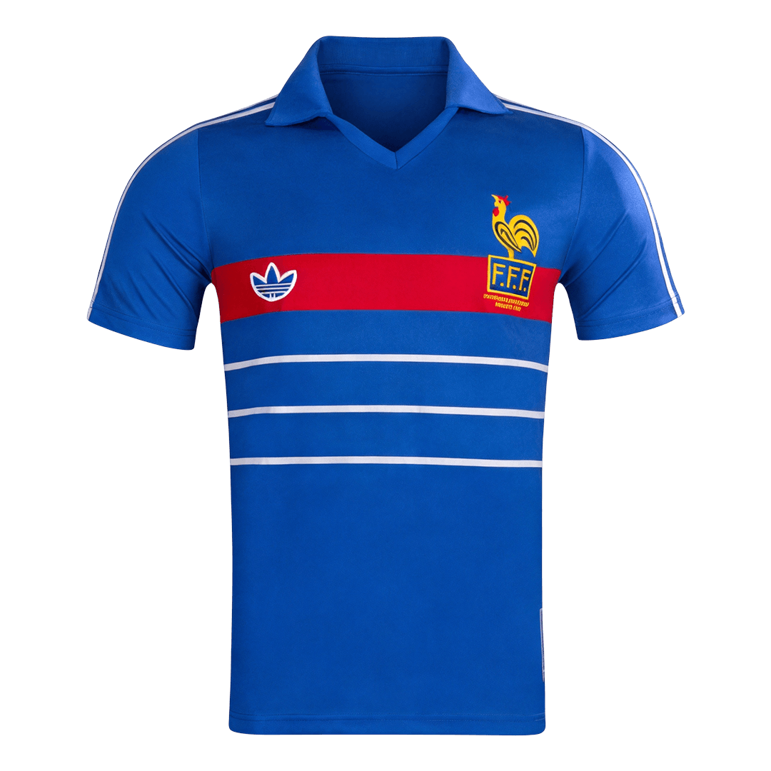 France Domov Retro fotbalový dres 1984
