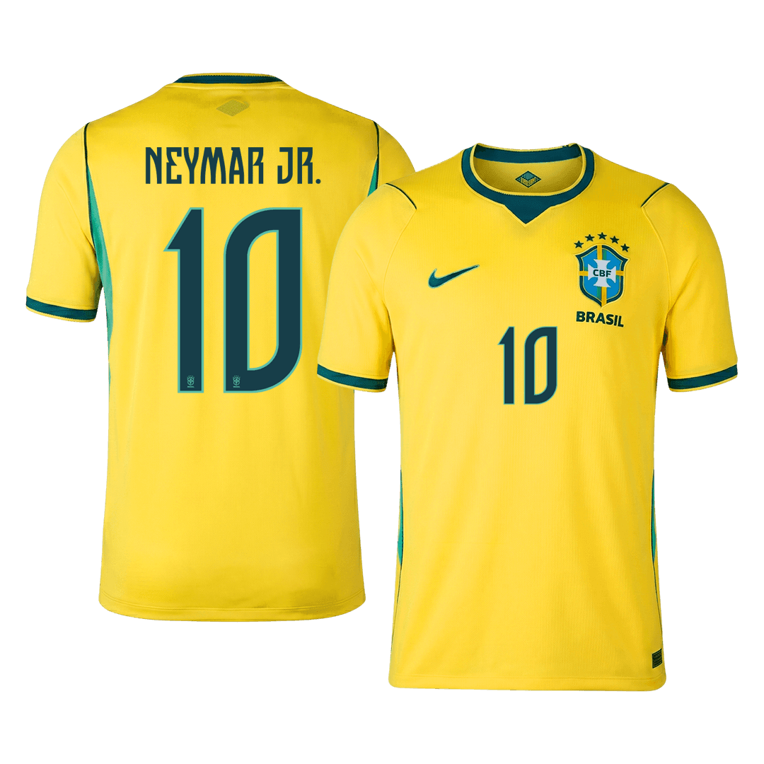 Pánské Brazil NEYMAR JR. #10 Domov Fotbalový dres Mistrovství světa 2026