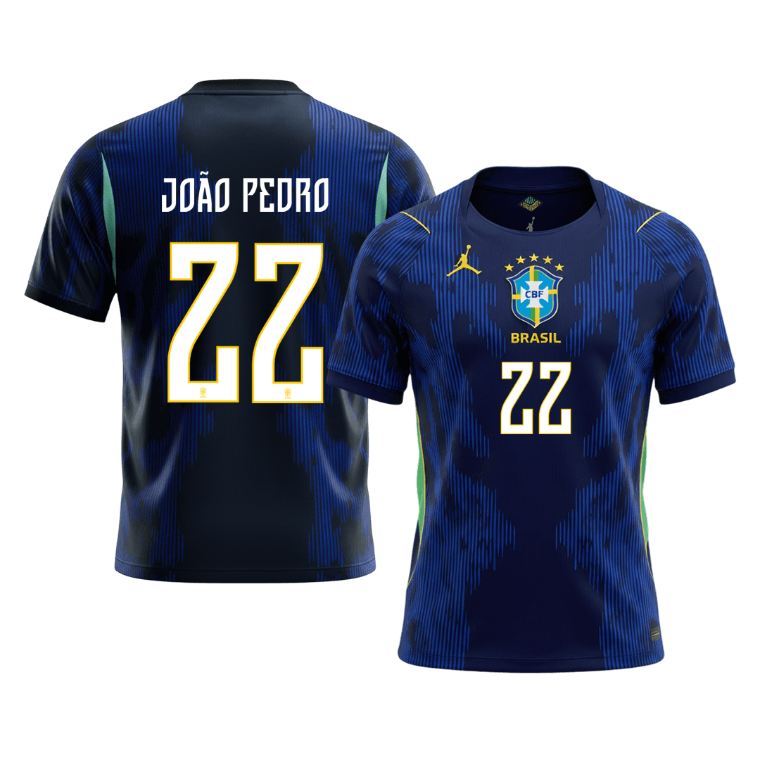 Pánské Brazil JOÃO PEDRO #22 Pryč Fotbalový dres Mistrovství světa 2026