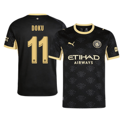 Pánské Manchester City DOKU #11 Pryč Fotbalový dres 2026/27 - UCL