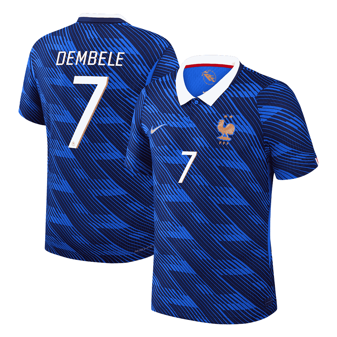 France DEMBELE #7 Domov Fotbalový dres Mistrovství světa 2026 - verze pro hráče