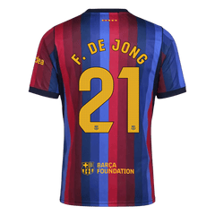 Pánské Barcelona F. DE JONG #21 Domov Fotbalový dres 2026/27
