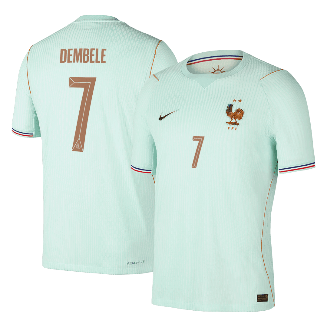 France DEMBELE #7 Pryč Fotbalový dres Mistrovství světa 2026 - verze pro hráče