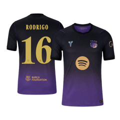Barcelona RODRIGO #16 Pryč Fotbalový dres 2026/27 - verze pro hráče - UCL
