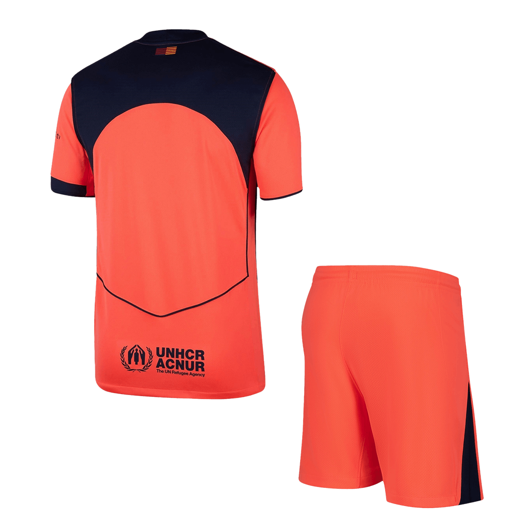 Pánské Barcelona Třetí pryč Fotbalový dres (Jersey+Shorts) Kit 2025/26