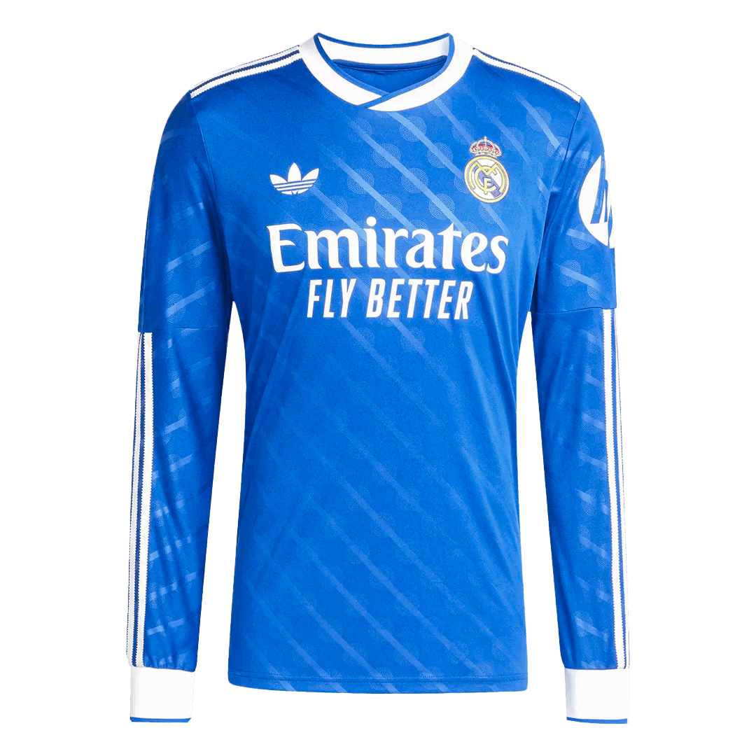Real Madrid third away long-sleeved men's football jersey 2025/26