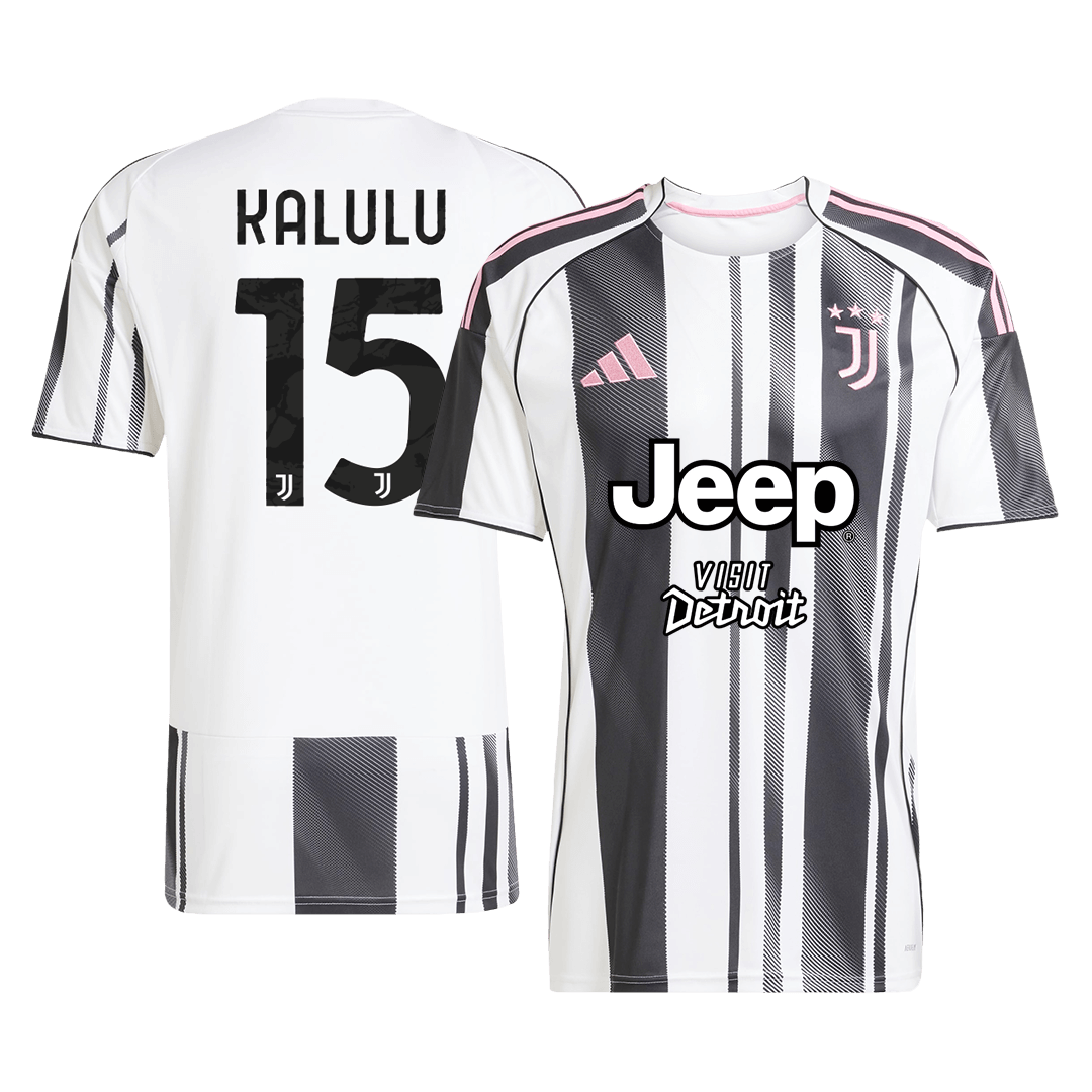Pánské Juventus KALULU #15 Domov Fotbalový dres 2025/26