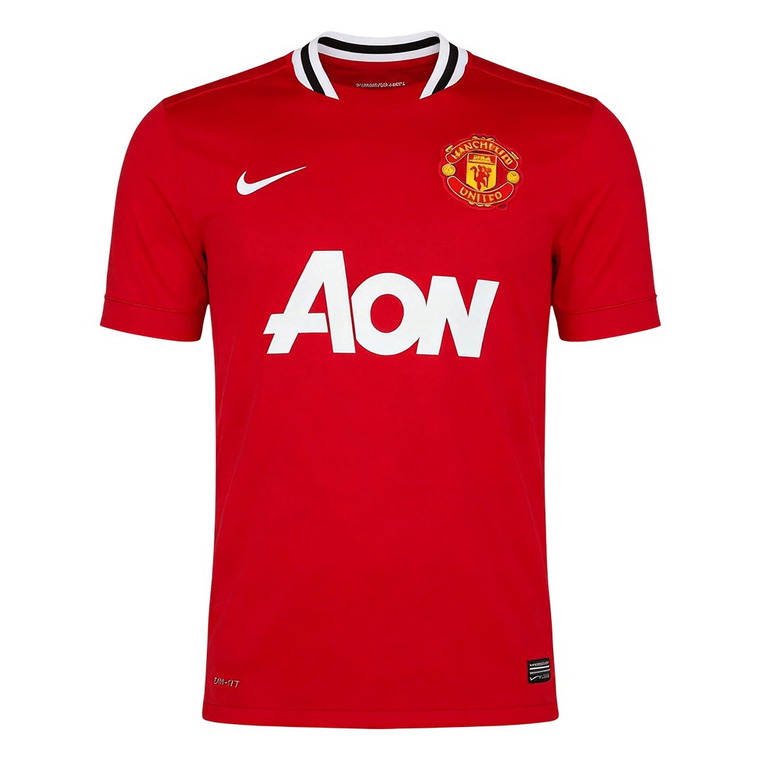 Manchester United Domov Retro fotbalový dres 2011/12