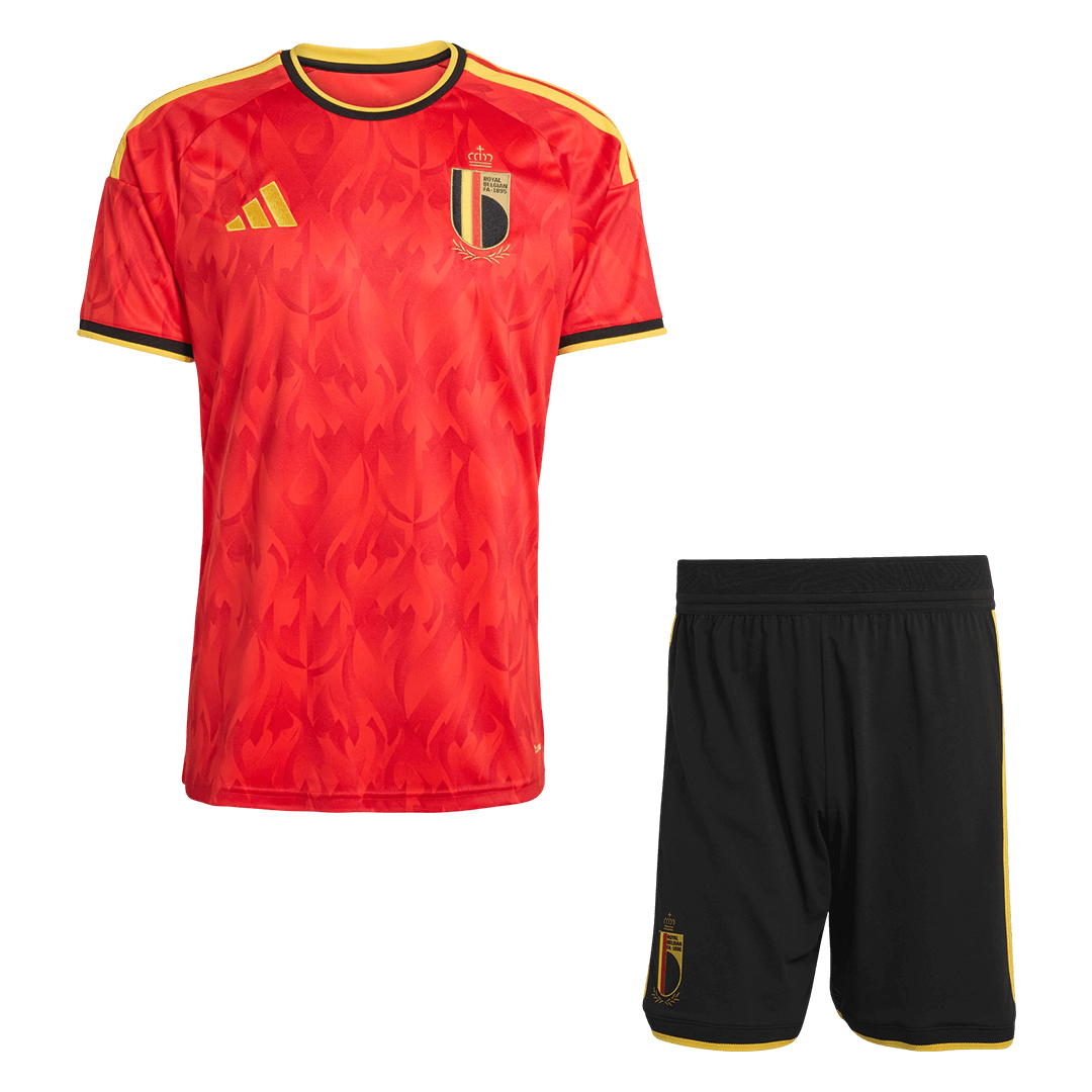 Pánské Belgium Domov Fotbalový dres (Jersey+Shorts) Kit Mistrovství světa 2026