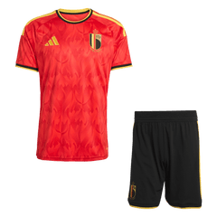 Pánské Belgium Domov Fotbalový dres (Jersey+Shorts) Kit Mistrovství světa 2026