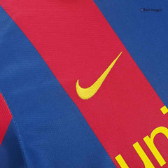 Barcelona XAVI #6 Home Retro Football Jersey 2010/11