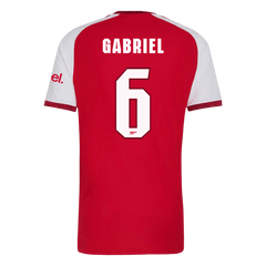 Arsenal GABRIEL #6 Domov Fotbalový dres 2026/27 - verze pro hráče - UCL