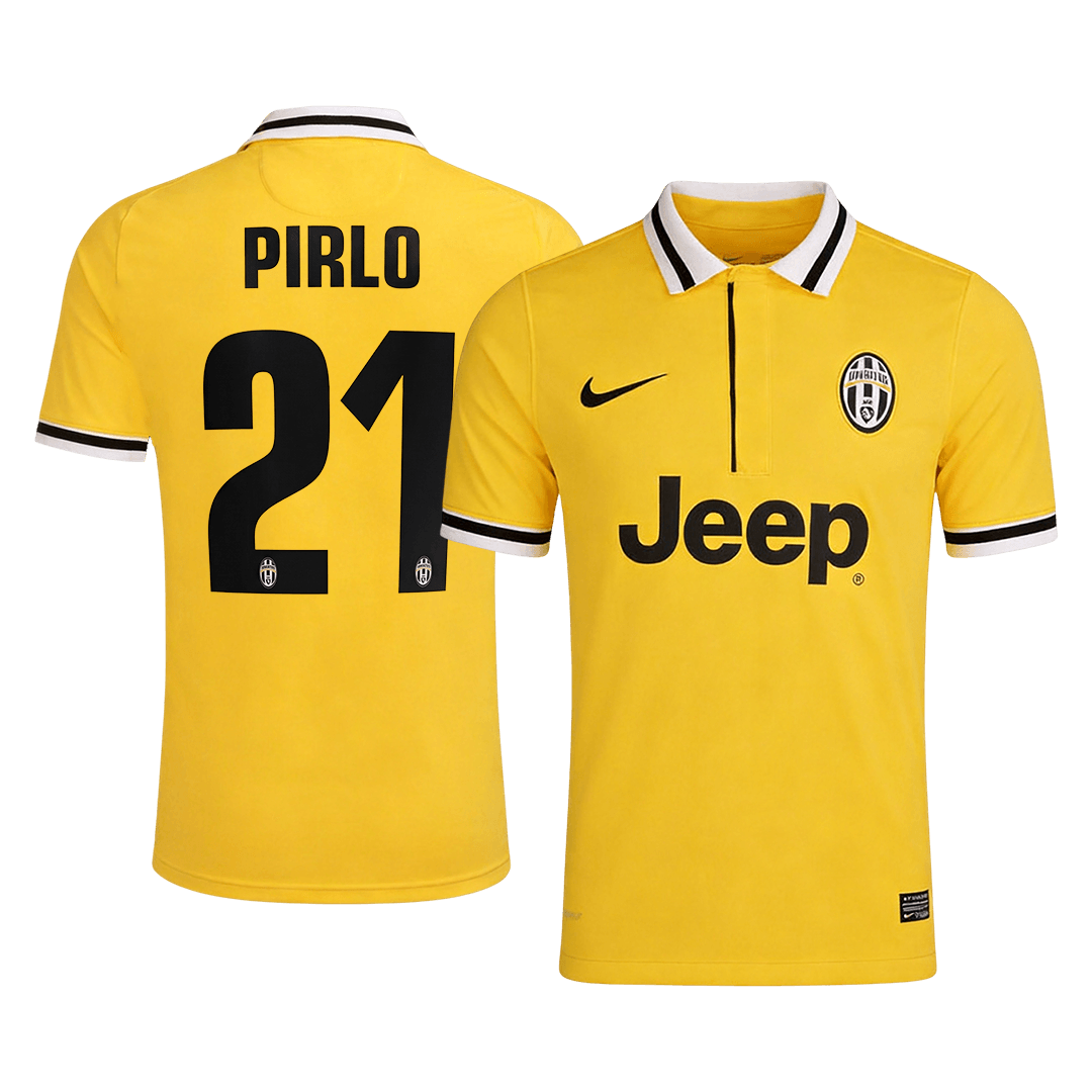 Juventus PIRLO #21 Pryč Retro fotbalový dres 2013/14