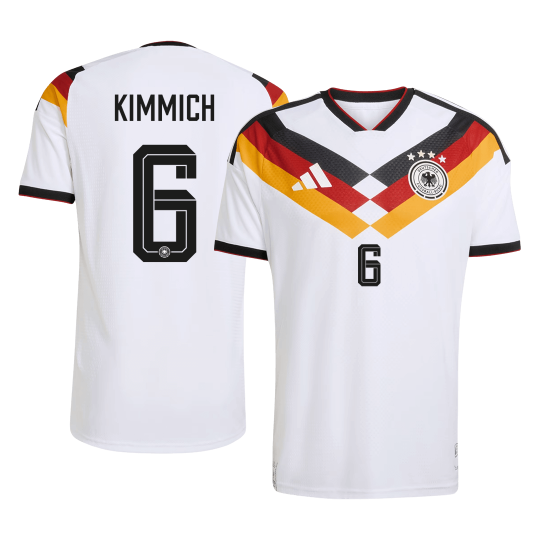 Germany KIMMICH #6 Domov Fotbalový dres World Cup 2026 - verze pro hráče