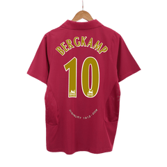 Arsenal BERGKAMP #10 Domácí Retro fotbalový dres 2005/06