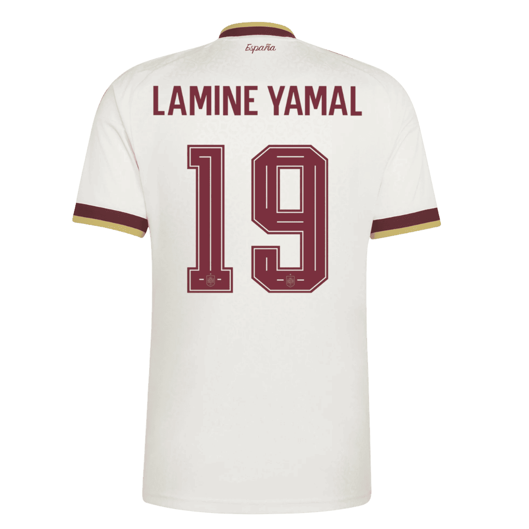 Pánské Spain LAMINE YAMAL #19 Pryč Fotbalový dres Mistrovství světa 2026