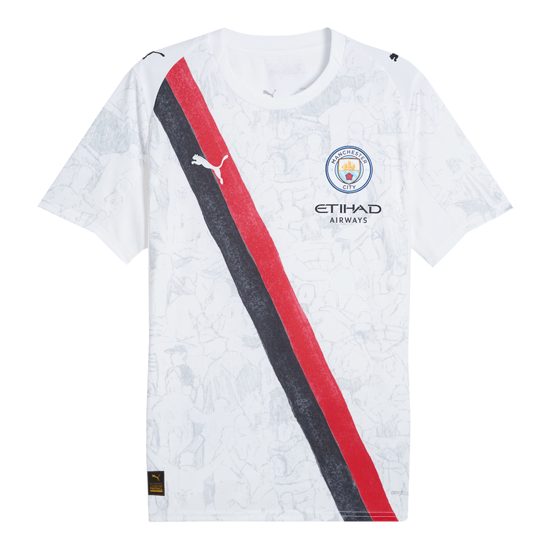 Pánské fotbalové dresy Manchester City x KidSuper RODRIGO #6 Světový pohár klubů ve fotbale 2025/26
