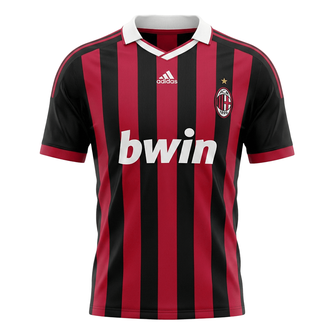 AC Milan Domov Retro fotbalový dres 2009/10