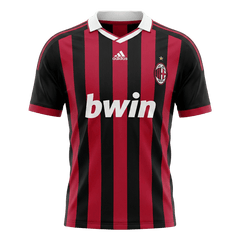 AC Milan Domov Retro fotbalový dres 2009/10