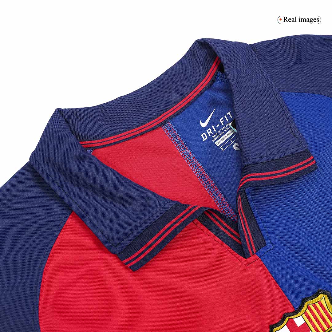 Barcelona GUARDIOLA #4 Home Retro Football Jersey 1999/00 – 100th Anniversary