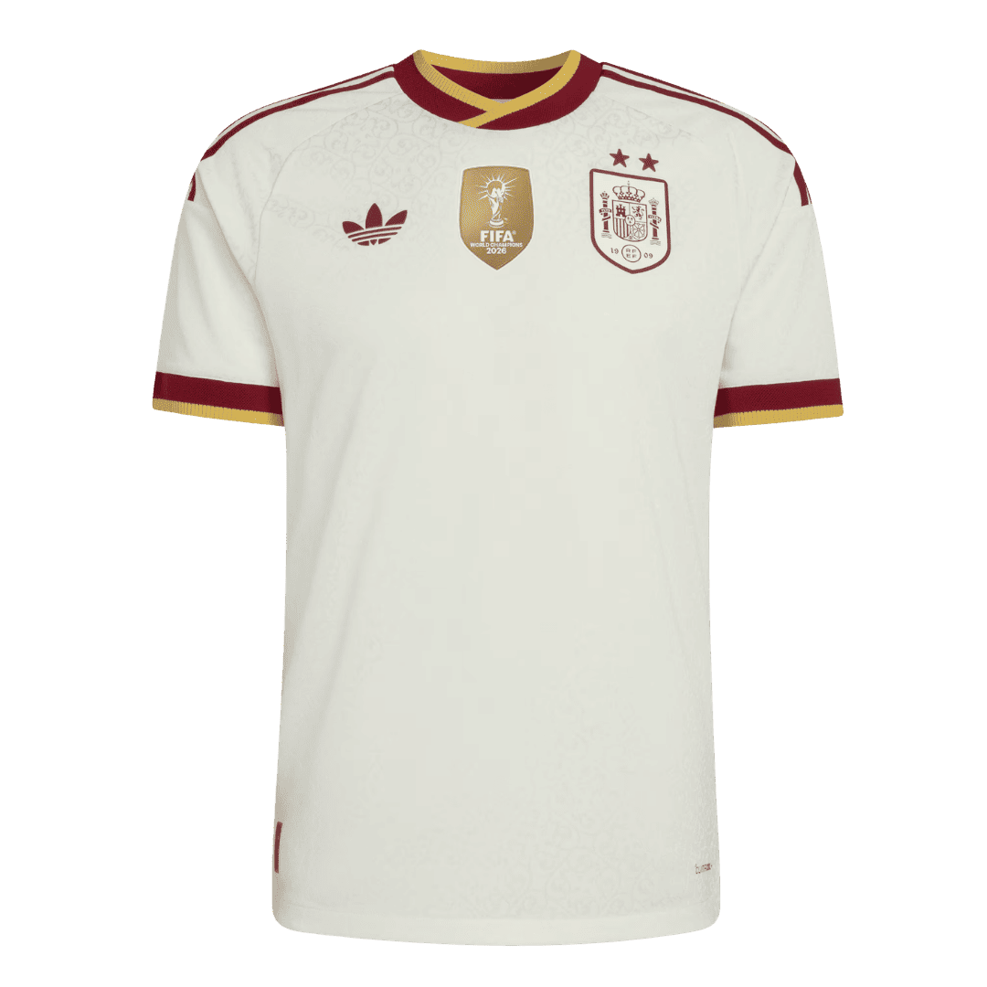 Spain Pryč Fotbalový dres Mistrovství světa 2026 Champion Edition - verze pro hráče