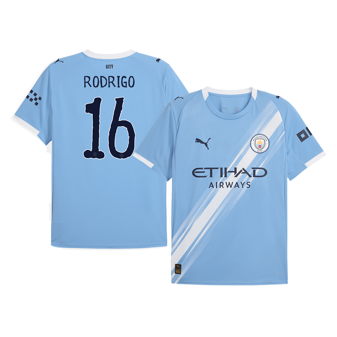 Muži Manchester City RODRIGO č. 6 Domácí Fotbalový dres Mistrovství světa klubů 2025/26