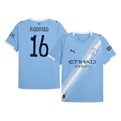 Muži Manchester City RODRIGO č. 6 Domácí Fotbalový dres Mistrovství světa klubů 2025/26