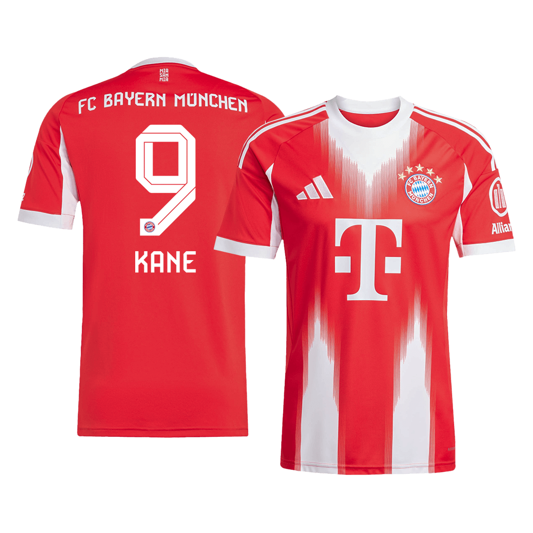 Bayern Munich KANE #9 Home Football Shirt 2025/26