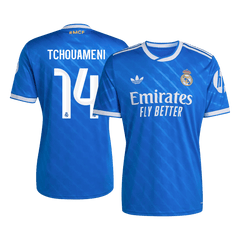 Pánské Real Madrid TCHOUAMENI #14 Třetí pryč Fotbalový dres 2025/26