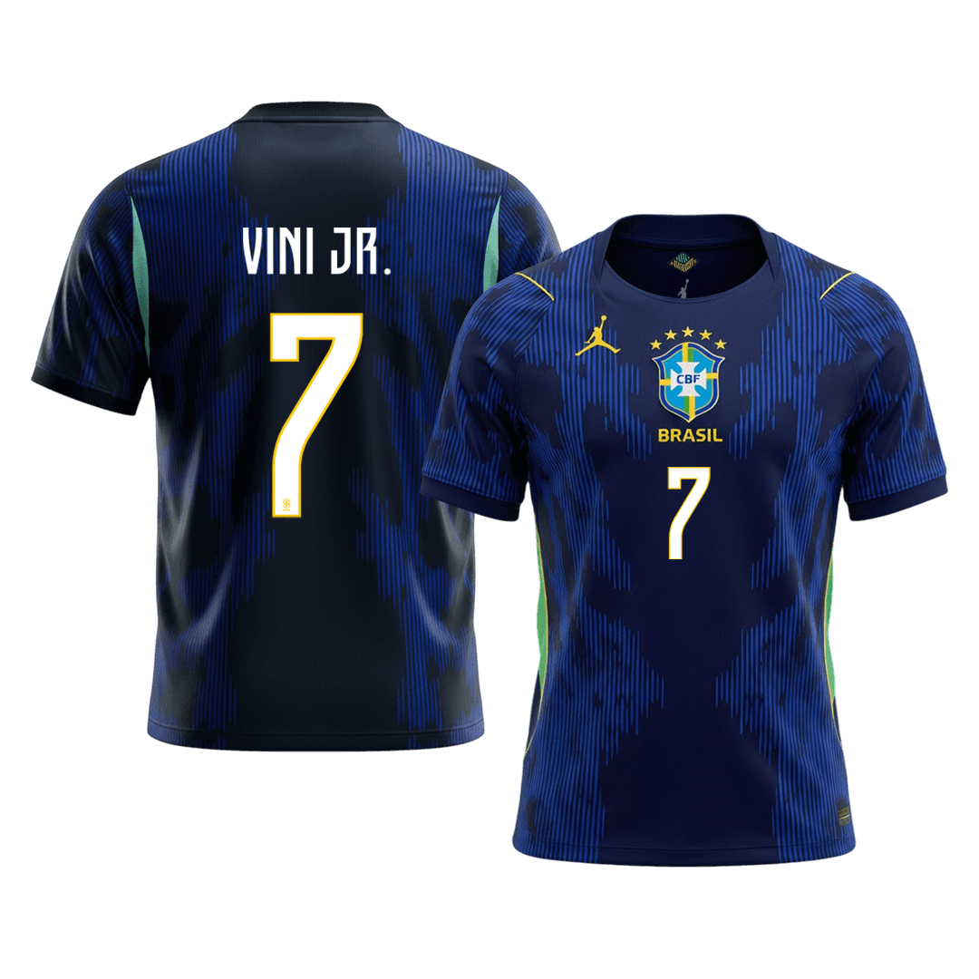 Pánské Brazil VINI JR. #7 Pryč Fotbalový dres Mistrovství světa 2026