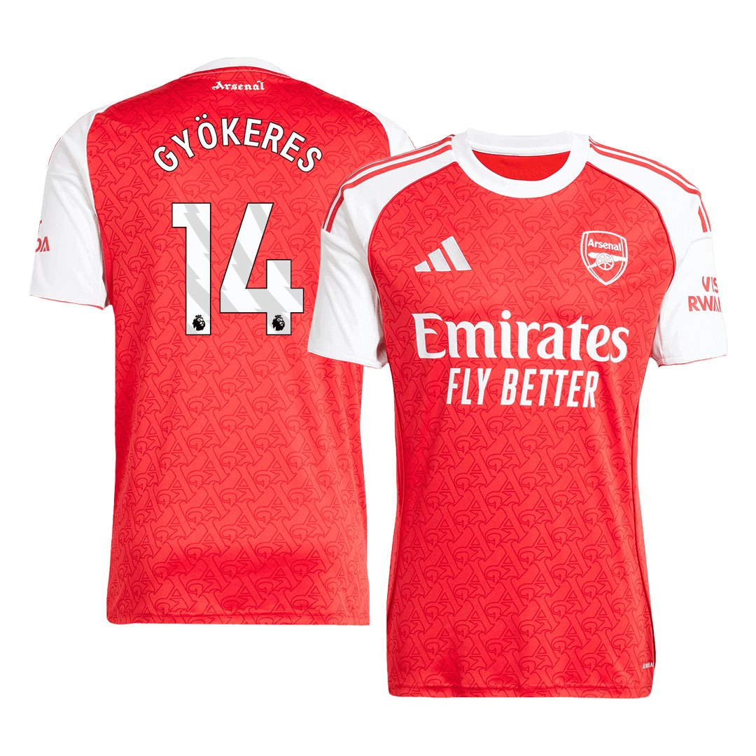 Arsenal GYÖKERES #14 domácí fotbalový dres 2025/26