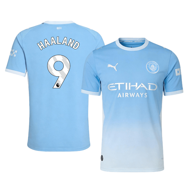 Manchester City HAALAND #9 Domov Fotbalový dres 2026/27 - verze pro hráče