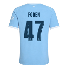 Manchester City FODEN #47 Domov Fotbalový dres 2026/27 - verze pro hráče - UCL