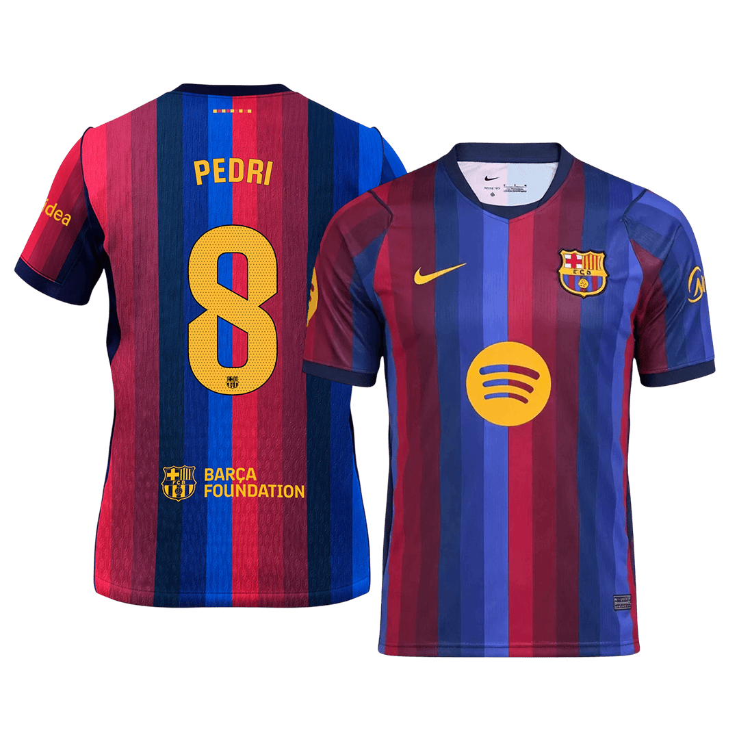 Pánské Barcelona PEDRI #8 Domov Fotbalový dres 2026/27