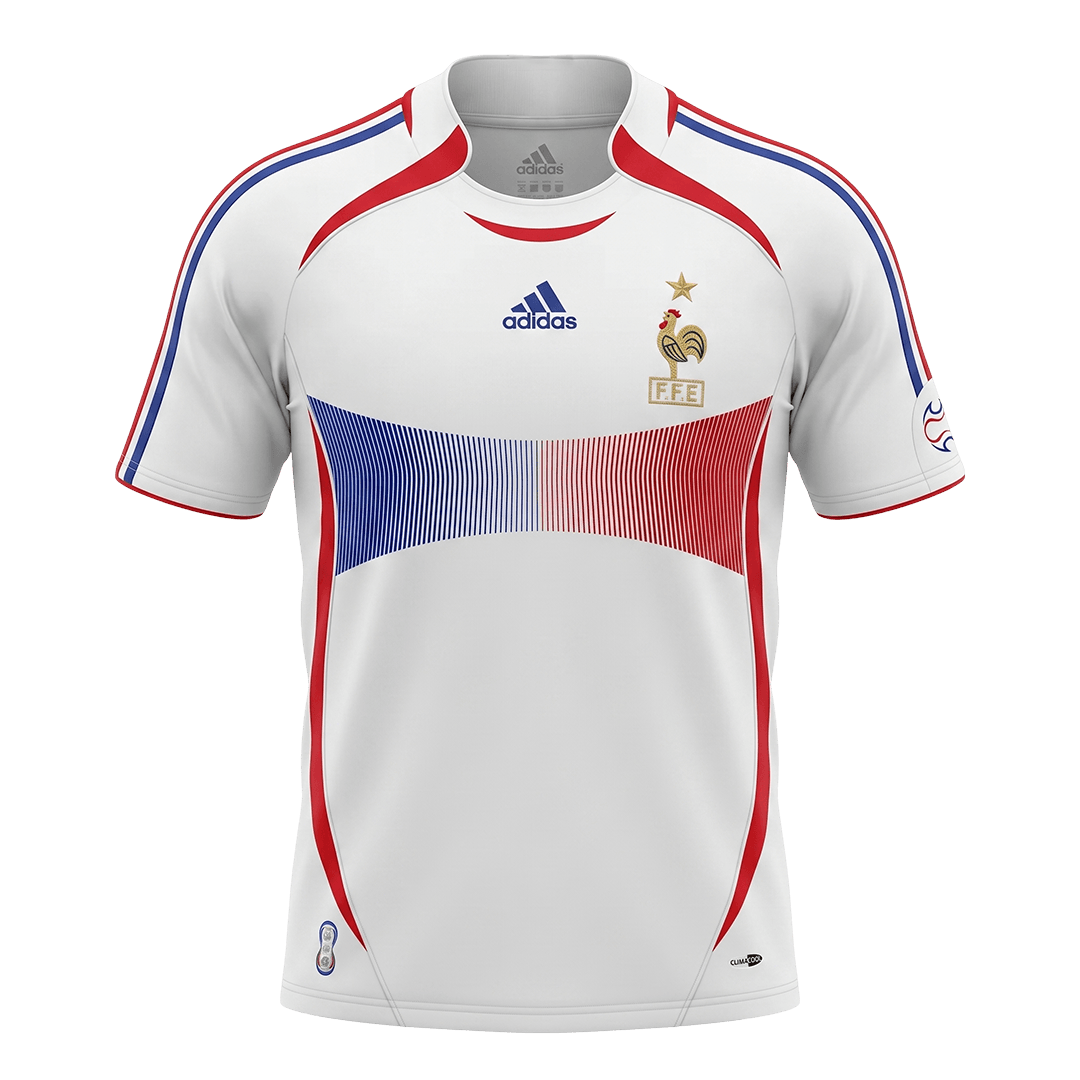 France Pryč Retro fotbalový dres 2006