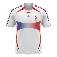 France Pryč Retro fotbalový dres 2006
