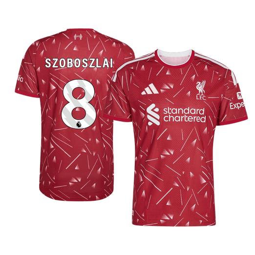 Liverpool SZOBOSZLAI #8 Domov Fotbalový dres 2026/27 - verze pro hráče