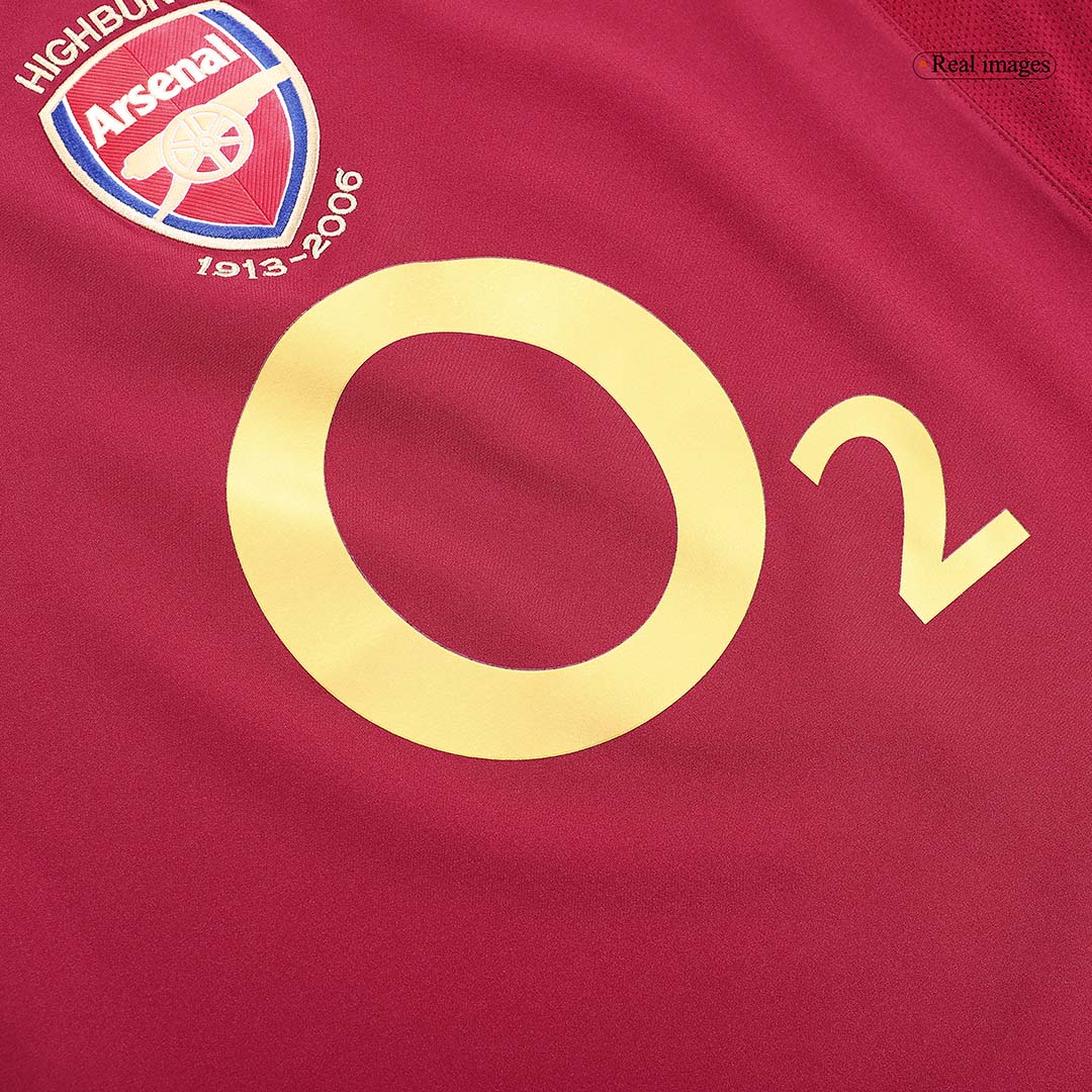 Arsenal BERGKAMP #10 Domácí Retro fotbalový dres 2005/06