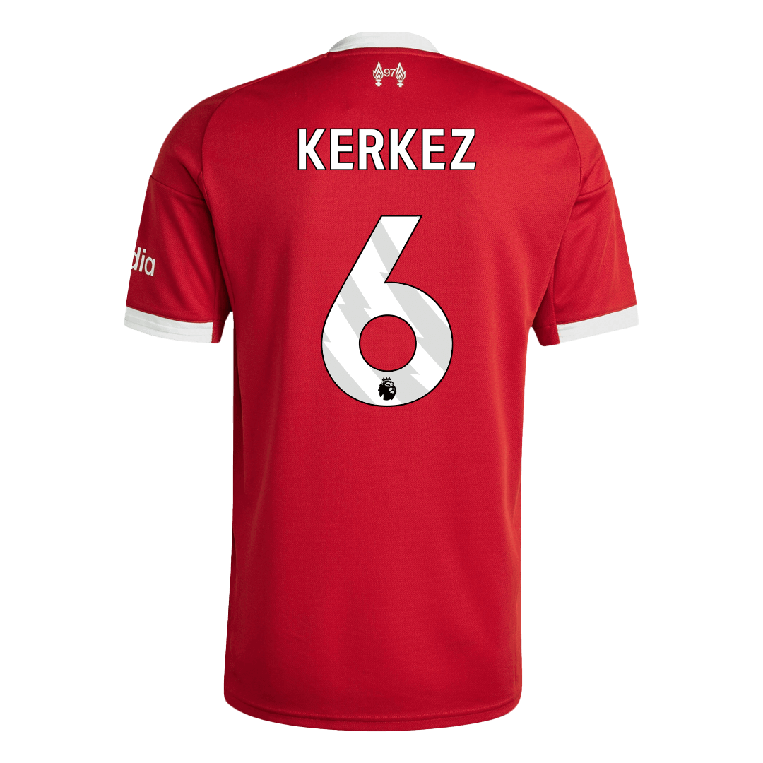 Pánský domácí fotbalový dres Liverpool KERKEZ #6 2025/26