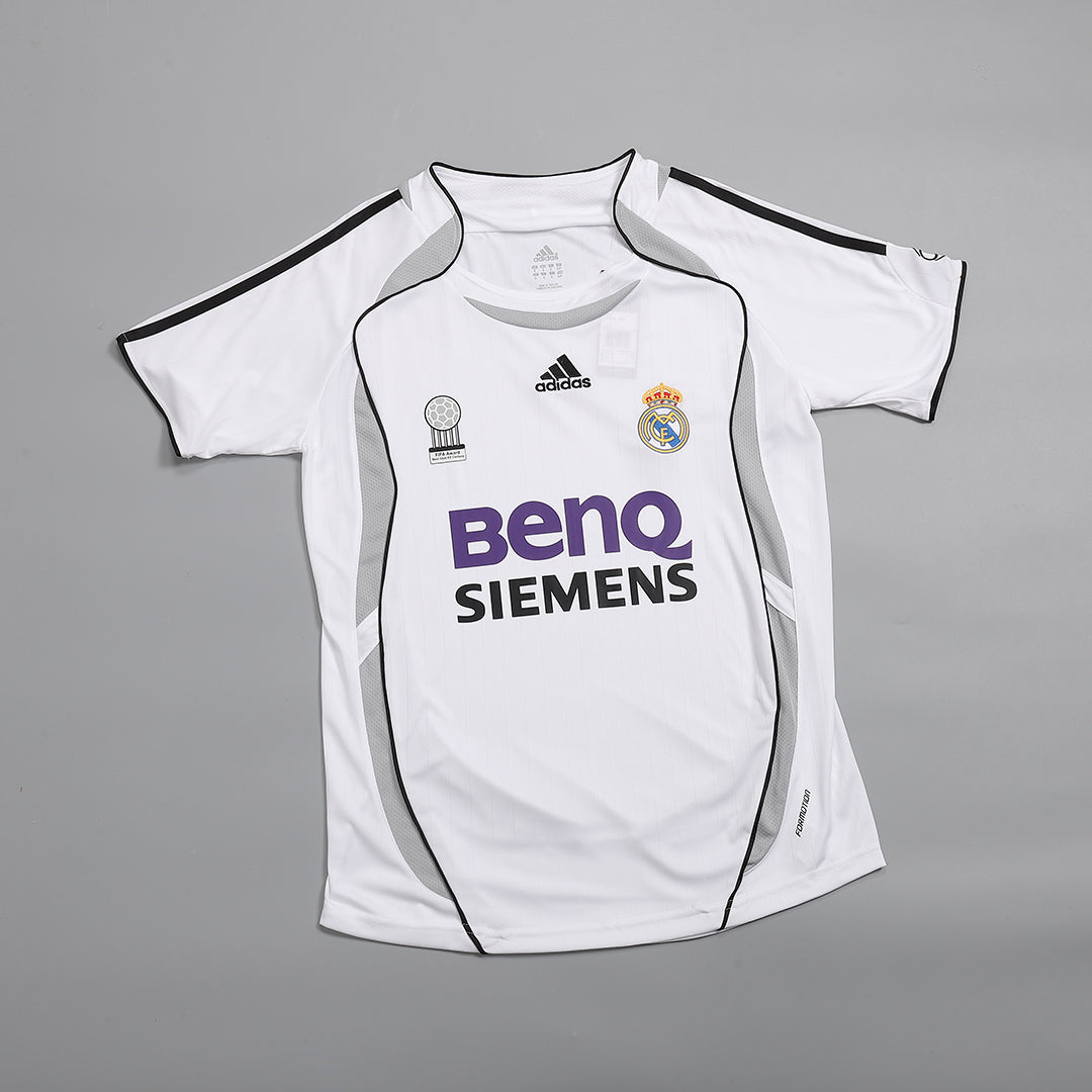 Real Madrid Domov Retro fotbalový dres 2006/07