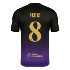 Pánské Barcelona PEDRI #8 Pryč Fotbalový dres 2026/27 - UCL