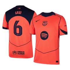 Pánské Barcelona GAVI #6 Třetí pryč Fotbalový dres 2025/26 - UCL
