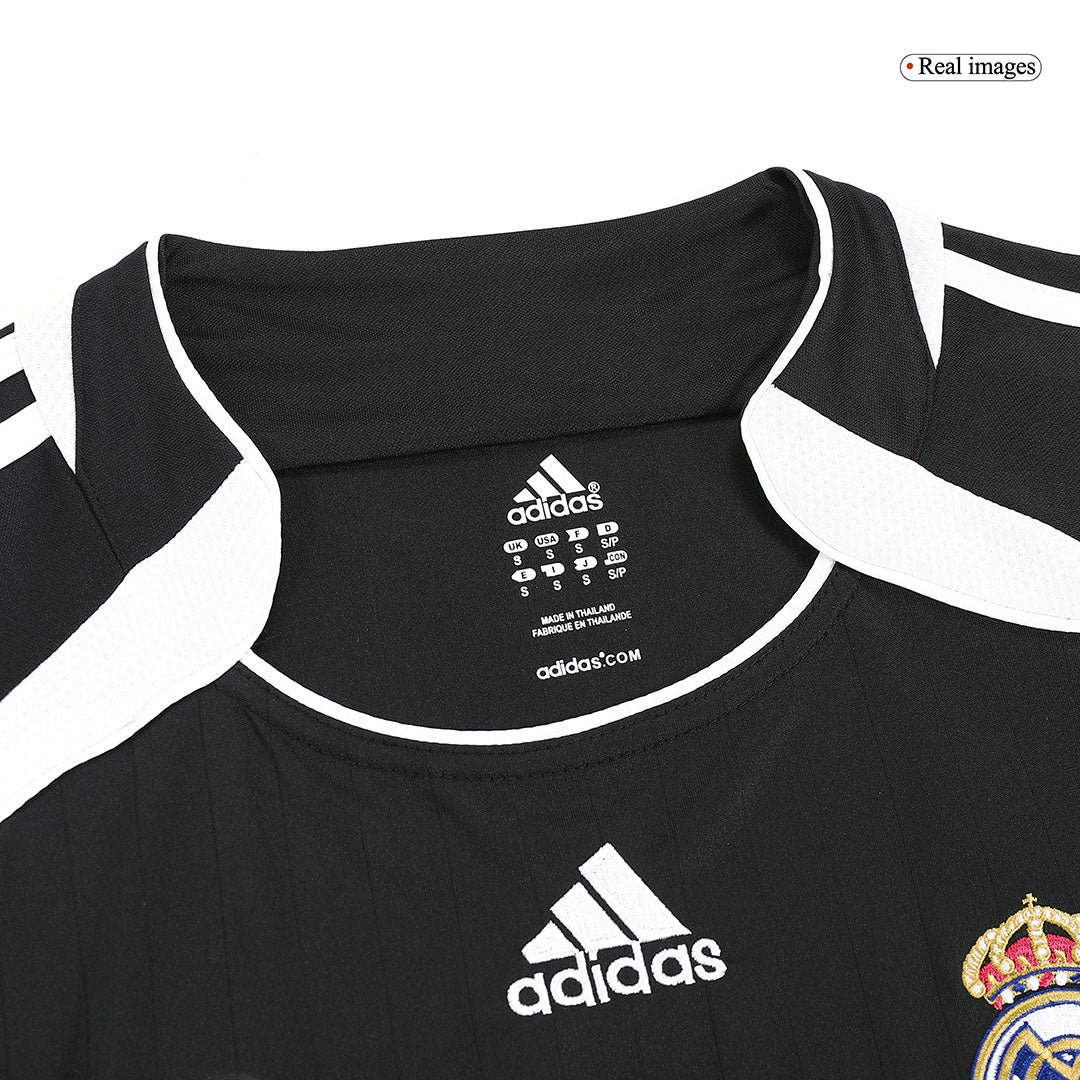 Real Madrid BECKHAM #23 venkovní retro fotbalový dres s dlouhým rukávem 2006/07