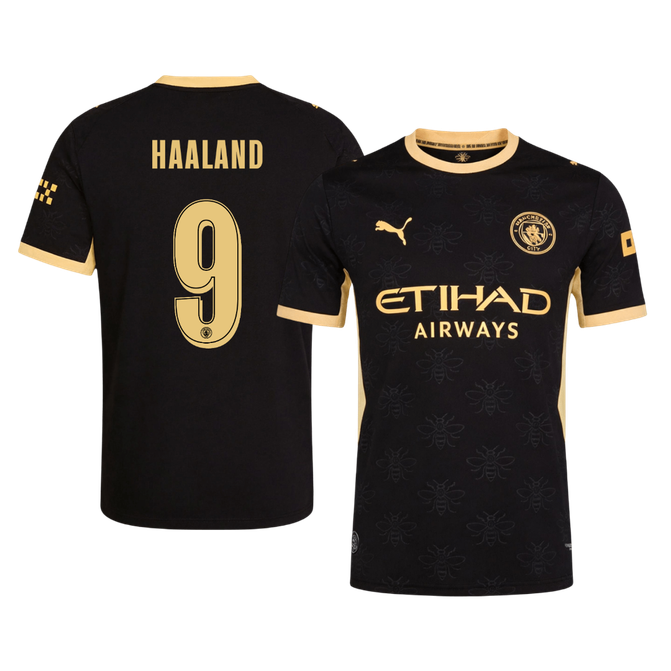 Manchester City HAALAND #9 Pryč Fotbalový dres 2026/27 - verze pro hráče - UCL