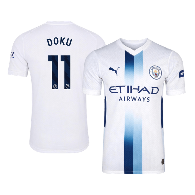Manchester City DOKU #11 Třetí pryč Fotbalový dres 2026/27 - verze pro hráče
